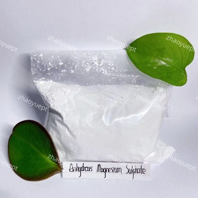 CAS 7487-88-9 سولفات منیزیم بدون آب MgSO4 پودر سفید خشک کن