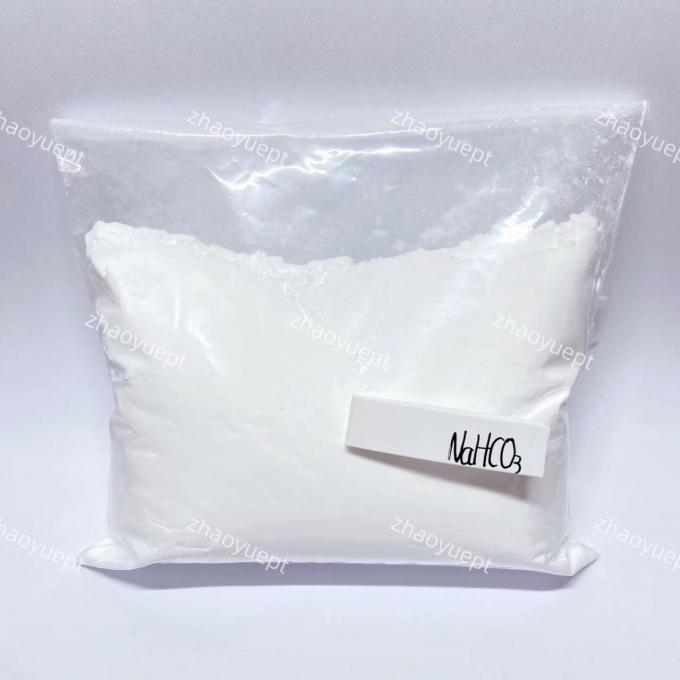 پودر بیکاربونات سدیم سفید 1200 میش NaHCO3 برای تصفیه گاز دود 0
